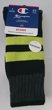 BRAND NEW x2 Champion Authentic Heavyweight Outdoor Signature Socks Sz.6-12