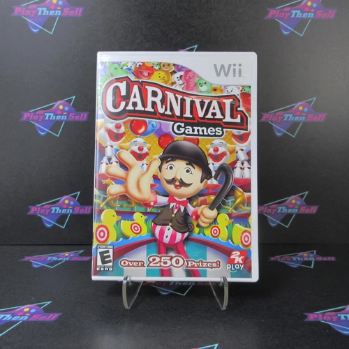 Carnival Games Nintendo Wii Complete - 1 Year Warranty EX Cond
