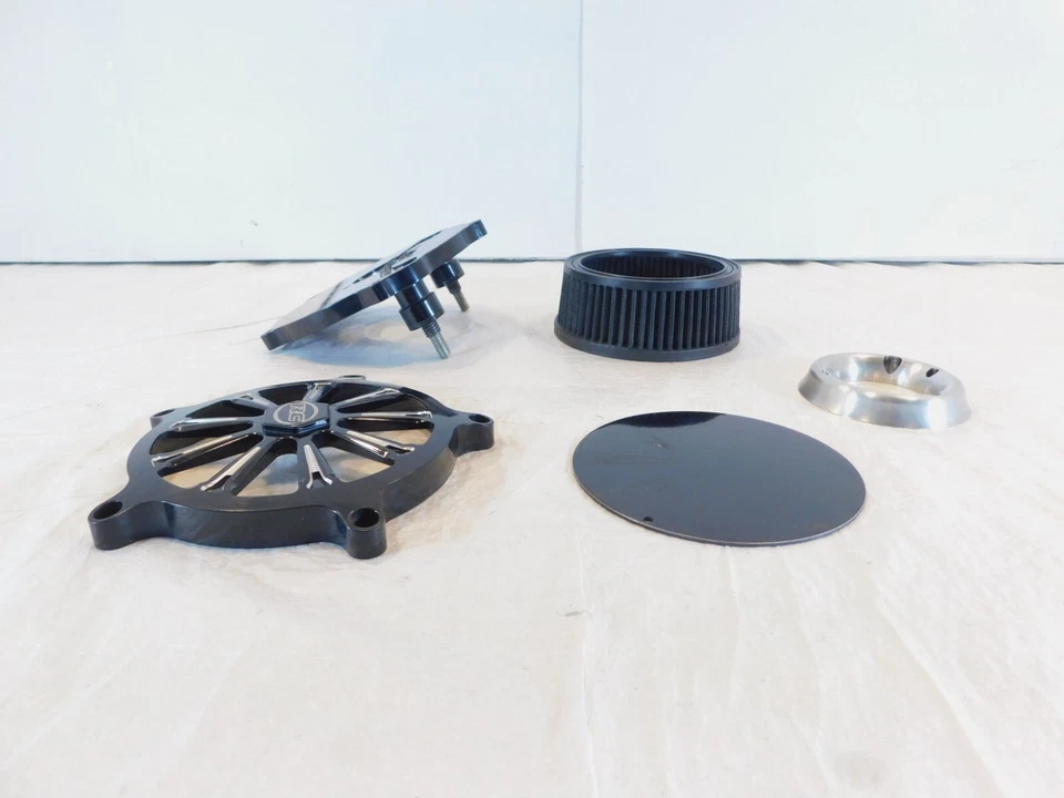 Harley Davidson Sportster 883 y 1200 RC componentes caja de aire purificador de aire con filtro Foto 3 de 4