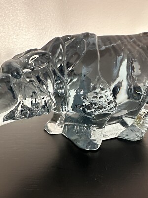 kosta boda　作家Paul hoff Paul Hoff- Kosta Boda WWF Limited Edition - Trout Art Glass