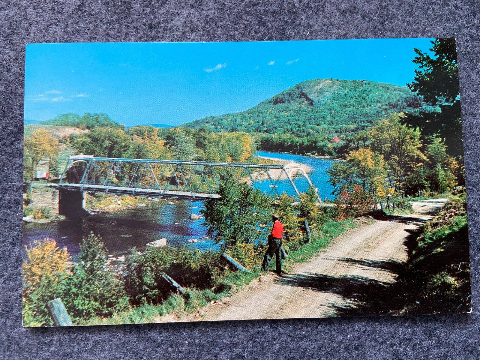 Mountain road between Parkersburg and Spencer, West Virginia Vintage