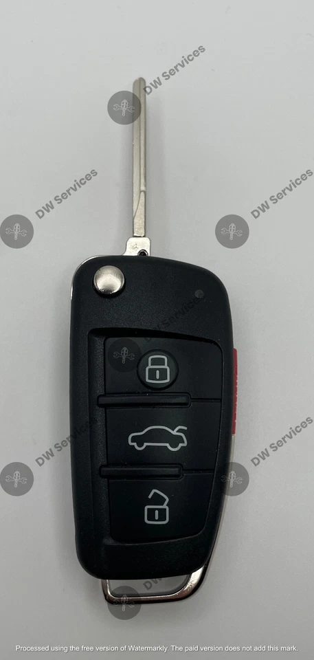 ¡NUEVO! Mando a distancia de 4 botones Switchblade para Audi MYT4073A 8E0 837 220R 220F/A/L Foto 3 de 4