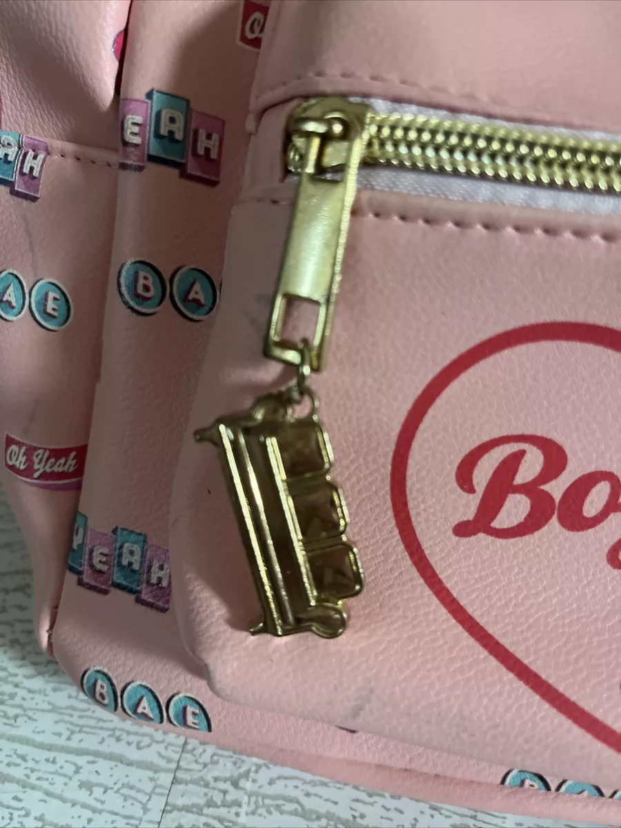 Bts top backpack pink