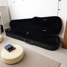 4/4  3/4 Violin Hardshell Case - Padded, Black Interior  Black Exterior