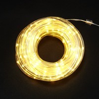 35 Ft. Outdoor Rope Fairy Lights 211 Leds Warm White Glow Silver Clear Wire W... on sale 35 Ft. Outdoor Rope Fairy Lights 211 Leds Warm White Glow Silver Clear Wire W... on sale