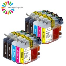 10 Ink fits Brother LC223 MFC-J4625DW J5320DW J5620DW J5625DWJ Printer
