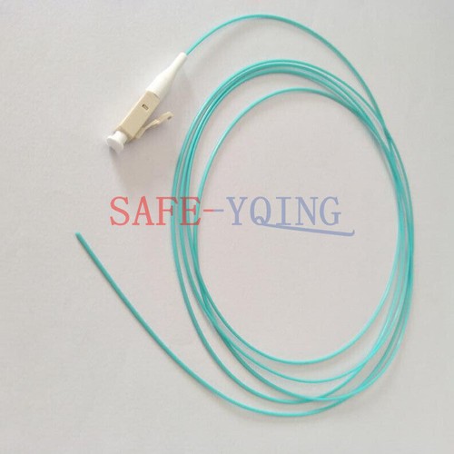 50Pc 50/125 OM3 LC UPC MultiMode 0.9mm 1M Fiber Optical Pigtail Cable # ...