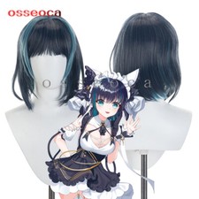 Periwig Azur Lane HMS Cheshire Fashion Wig Toupee Anime Daily Hairpiece Gifts