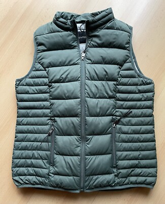 Eli & Moon  Steppjacke Weste  Balsam Green  khaki  Gr. 38   *  nur 1 x getragen