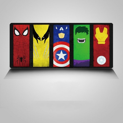 Marvel_Avengers Captain_America Iron_Man Mouse Pad Keyboard Laptop Desk Mat Pad - 第 41/50 張圖片