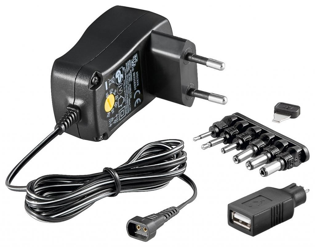 Thumbnail - Ecofriendly Universal Netzteil 600 Ma 3-12 V Mit 8 Dc + 1 Usb Adapter