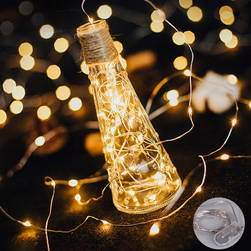 LED String Light Battery Operated Copper Wire Fairy Lamp IP65