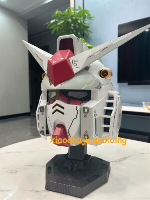 Gundam RX-78-2 Cosplay Wearable Helmet Mask Touch Control LED Eyes