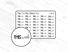 2500-19~~This Week Script Planner Stickers.