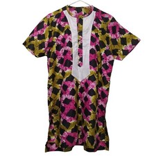Top african print shirt tradition dashiki tunic embroidered unisex Lightly used