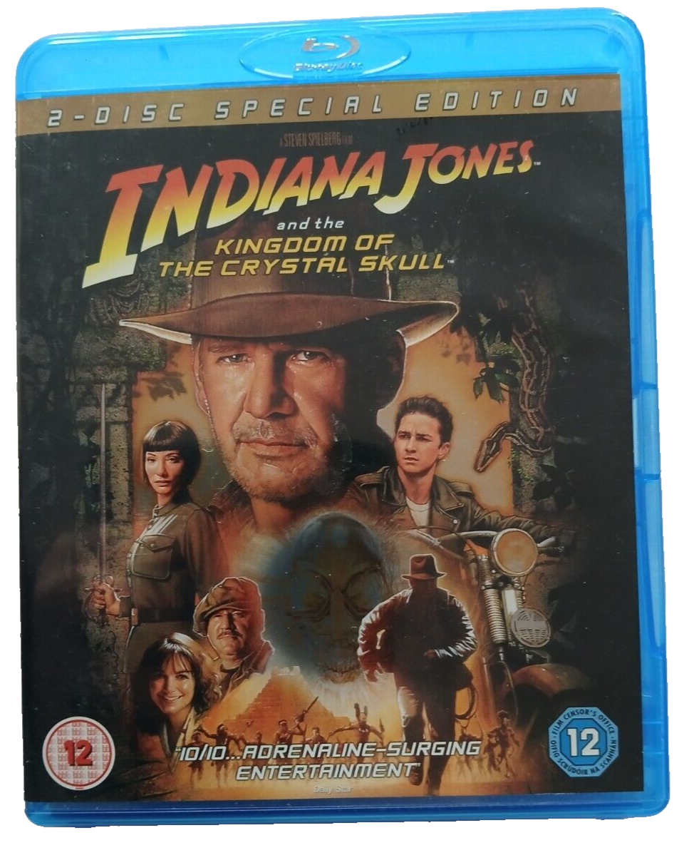 Indiana Jones And The Kingdom Of The Crystal Skull (Blu-Ray, 2008)