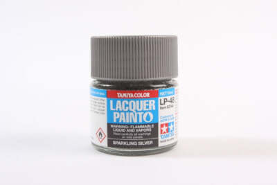 Tamiya 82148 LP-48 Sparkling Silver Lacquer Paint 10ml TAM82148 - US