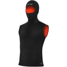 Bare 5/3mm Ultrawarmth Hooded Vest Mens, Black - Medium