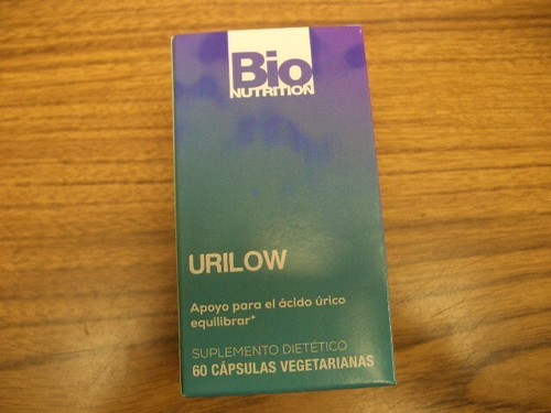 Bio Nutrition Urilow 60 Veg Capsules Exp 3/28 Support for Uric Acid Balance - Picture 3 of 7