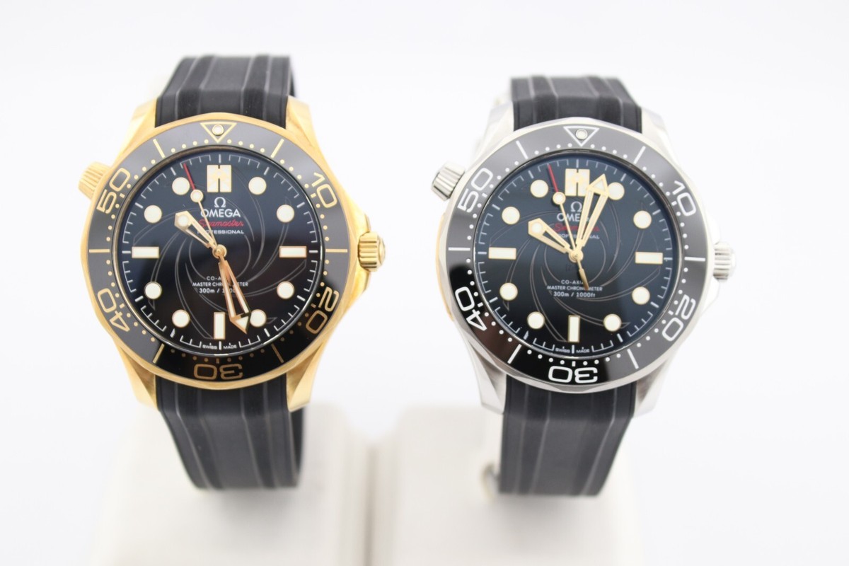 James bond専用 Seamaster Diver 300m James Bond Set 210.62.42.20.01.001, 210.22