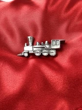 VTG 1981 Rawcliffe Pewter Train Engine 2.5" Long 1” Tall