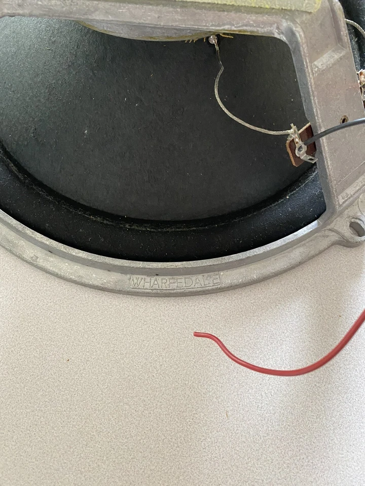 "Par de altavoces woofers Wharfedale 12"" de colección hechos en Inglaterra probados y funcionando" Foto 2 de 4