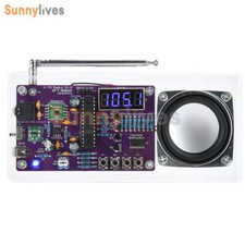 Digital Tube FM Radio Electronic Kit DIY Soldering Practice Kit 87.5MHz 108MHz