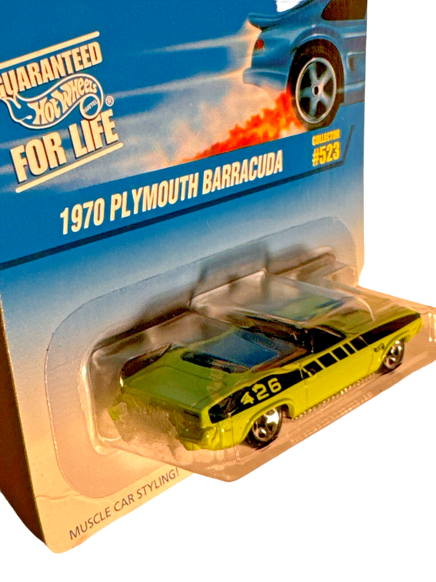 Hot Wheels 1997 First Editions #523 1970 Plymouth Barracuda