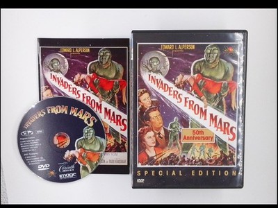 Invaders from Mars 50th Anniv Special Ed   2002 DVD   Like New   Free Shipping