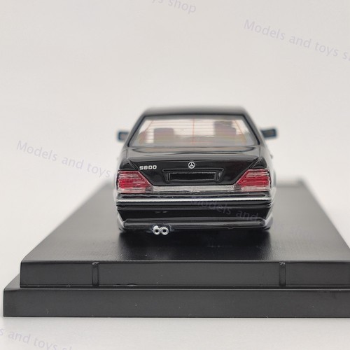 Street Weapon 1:64 Benz W140 S600 Black Limited 499 Diecast Model Car Collection - Picture 8 of 9
