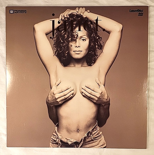 JANET JACKSON, Janet, 1994 Music Video LASERDISC *VG close to LN* *NOT a DVD*