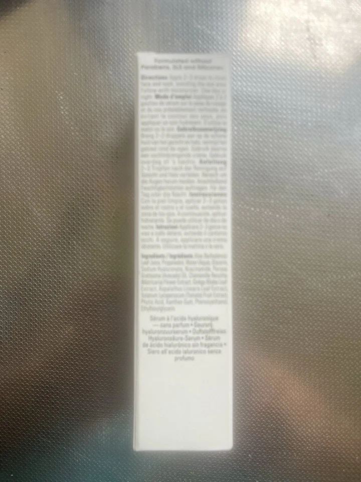 Suero de ácido hialurónico aguacate sin fragancia para piel seca, 0,95 fl oz NUEVO Foto 3 de 4