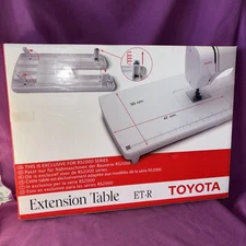 Toyota sewing machine extension table ET-R RS2000 SERIES