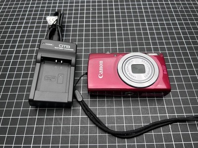 Canon IXUS 145   TESTED, 16,0 MP, Digital Camera, Point and Shoot, red, Pink