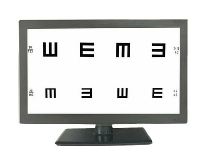 Multi-function 23'' LED Display MICRO Chart Projector Eye Chart Optometry- #bv