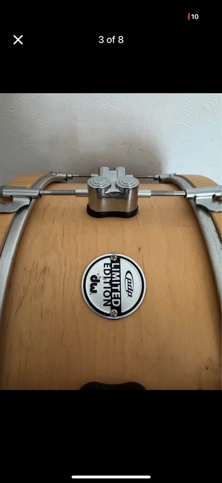 Pacific Drums PDP Concept Series Wood Hoop Maple Snare 6.5x14" - Image 2 of 4