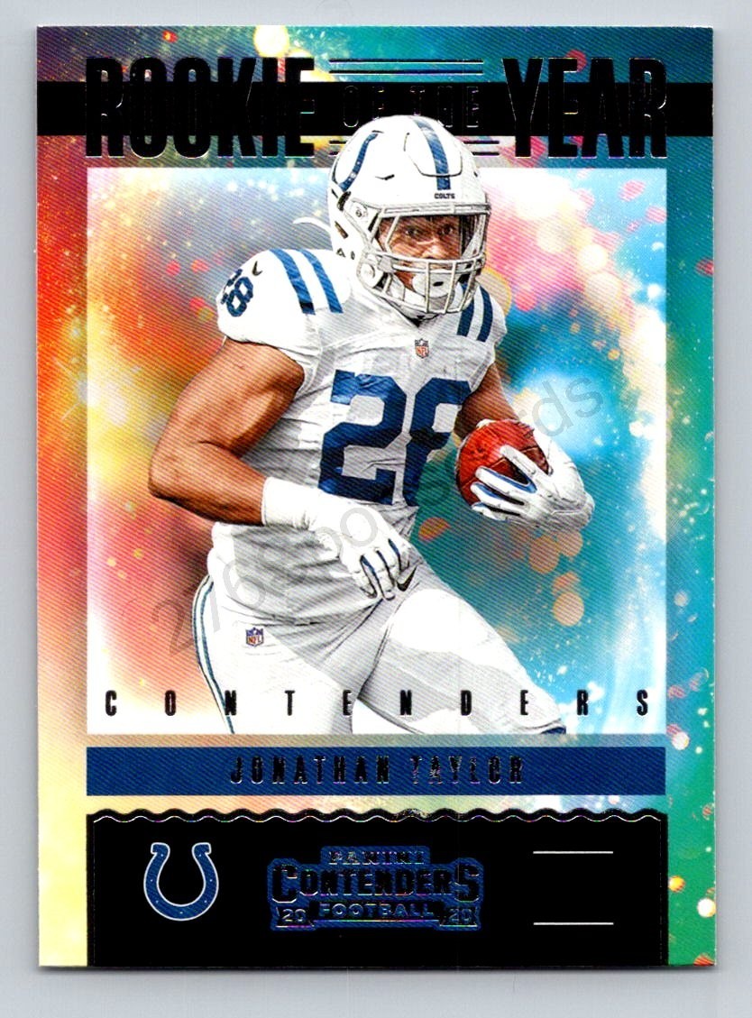 2020 Panini  Rookie of the Year Contenders Jonathan Taylor #RY-JTA (RC)
