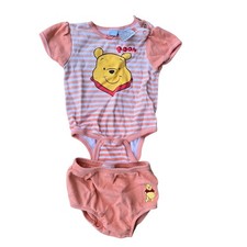 vintage Disney Winnie The Pooh Baby Set 3-6 Month