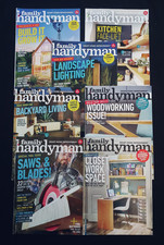 Family Handyman Magazines: Lot of 7 -All From 2022 - Saws, Blades, Woodworking