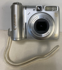 Canon PowerShot A580 Ai AF Digital Camera 8.0 Megapixel 4x Optical Zoom See Pics