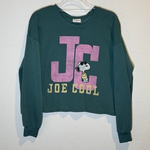 Sweatshirt Peanuts Snoopy Joe Cool Rétro Années 80-90 - Officiel, Style Décontracté Et Iconique Pour Fans De Comics