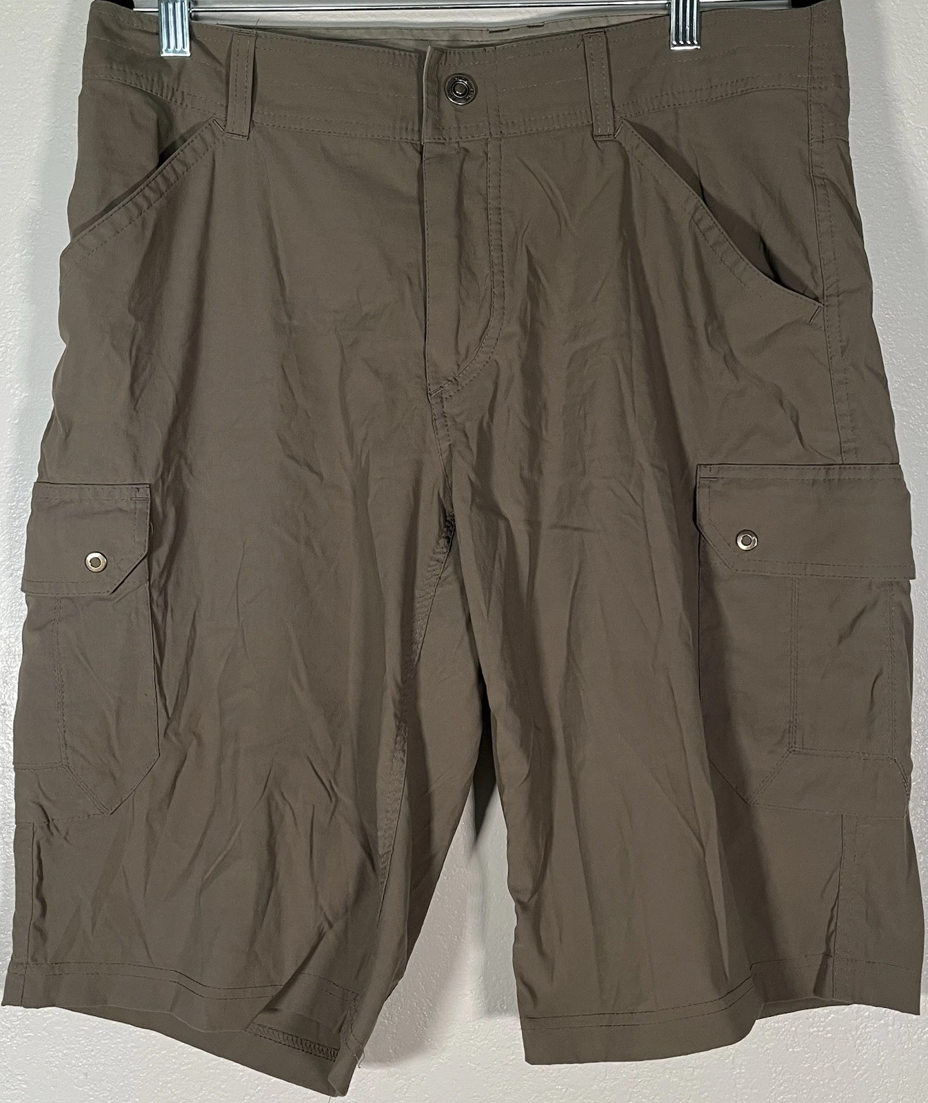 Men’s KÜHL Renegade Cargo Shorts outdoor technical stretch khaki tan 34x12
Opens in a new window or