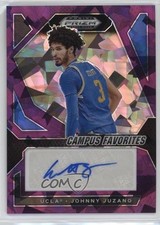 2024 Panini Prizm Draft Picks Purple Ice 11/99 Johnny Juzang #CFS-JJZ Auto 3hd