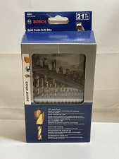 Brand New BOSCH Drill Bit Set Gold Oxide 21 Pc Set With Storage Case.