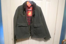 BARBOUR - LUNAR SPEY JACKET - WAXED COTTON - YEAR OF THE RABITT - OLIVE - XL