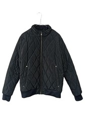 SMOG Steppjacke Herren Gr. S schwarz gesteppt Übergangsjacke Blouson