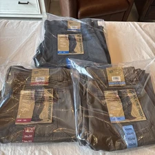 Weatherproof Men's Stretch Straight Fit Commuter Flex Waistband Pant, W4F683SC