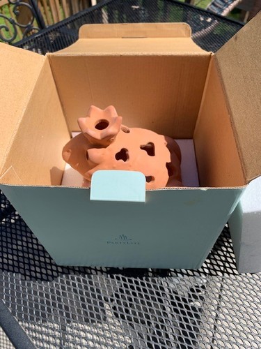 PartyLite Terra Cotta Frog Prince TeaLight Outdoor Candle Holder P0454 RETIRED - Picture 8 of 8