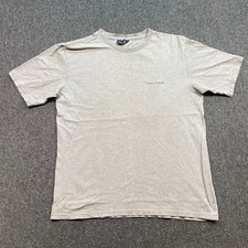Nautica NS-83 TShirt Sz M Mens Gray Skater 90s Graphic Sailboat Made in USA