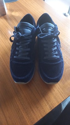 Philippe Model Sneaker Damen 41 Samt dunkelblau